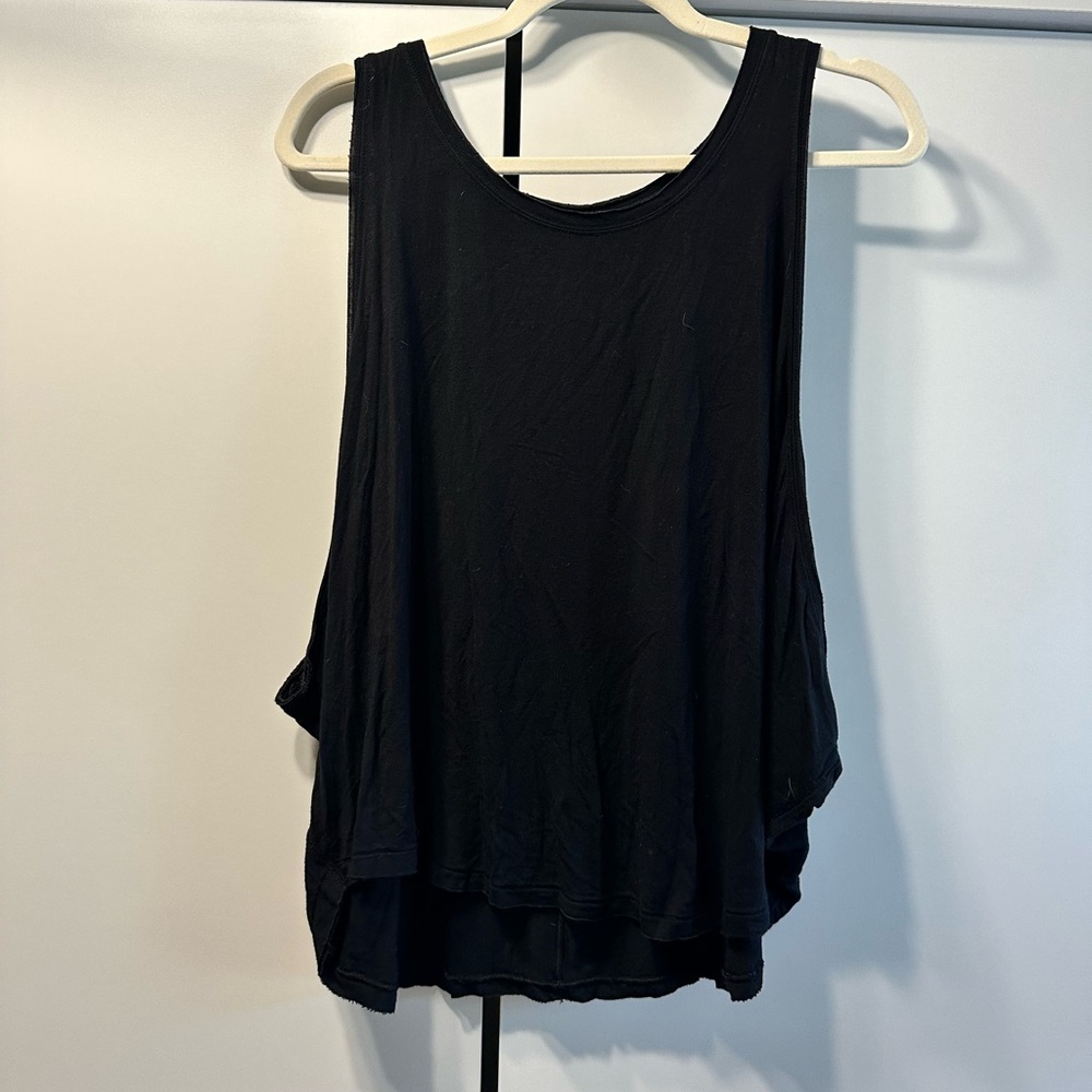 Free People Black Tank Top